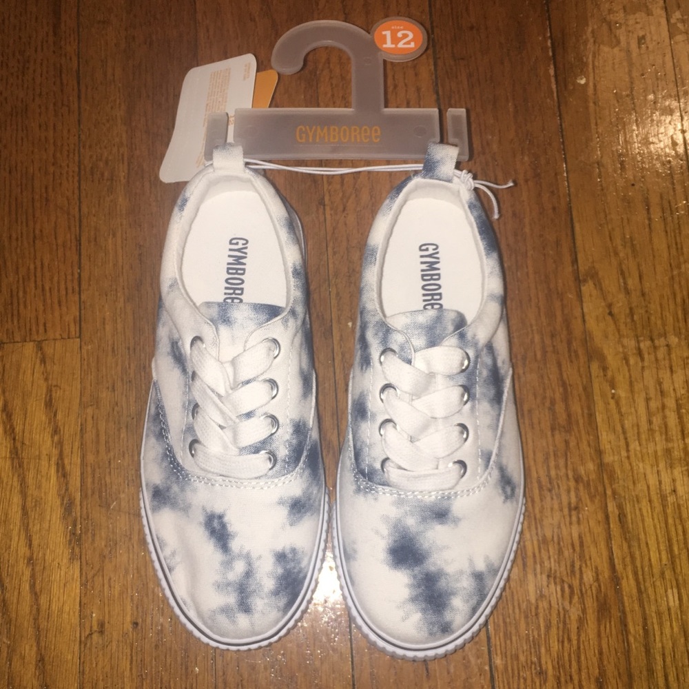 NWT Gymboree Tie Dye Canvas Sneakers size 12 - Picture 2 of 4